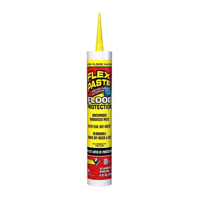 Flex Seal Flood Protection Yellow Rubber Coating 9 oz