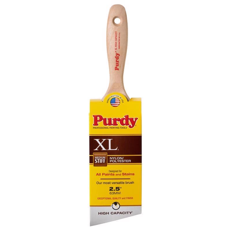 Purdy XL High Capacity 2-1/2 in. Medium Stiff Angle Wall Brush