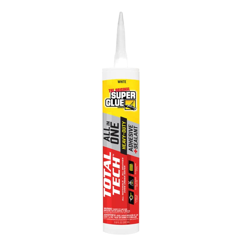 The Original Super Glue Total Tech Construction Adhesive Sealant 9.8 oz