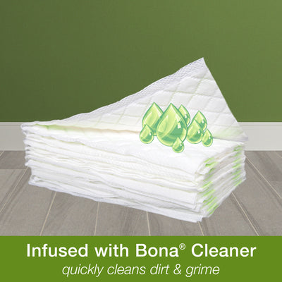 Bona Express Disposable Wet Cleaning Pads Pads 12 pk