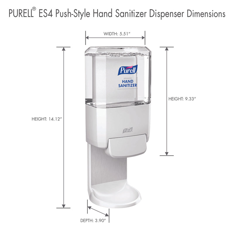 Purell ES4 1200 ml Wall Mount Pump Hand Sanitizer Dispenser