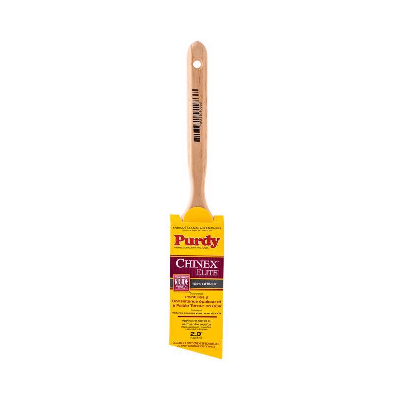 Purdy Chinex Elite Glide 2 in. Extra Stiff Angle Trim Paint Brush