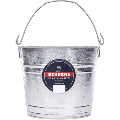 Behrens 10 qt Pail Gray