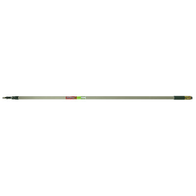 Wooster Sherlock GT Telescoping 12 ft. L X 1 in. D Aluminum/Fiberglass Extension Pole Black/Silver