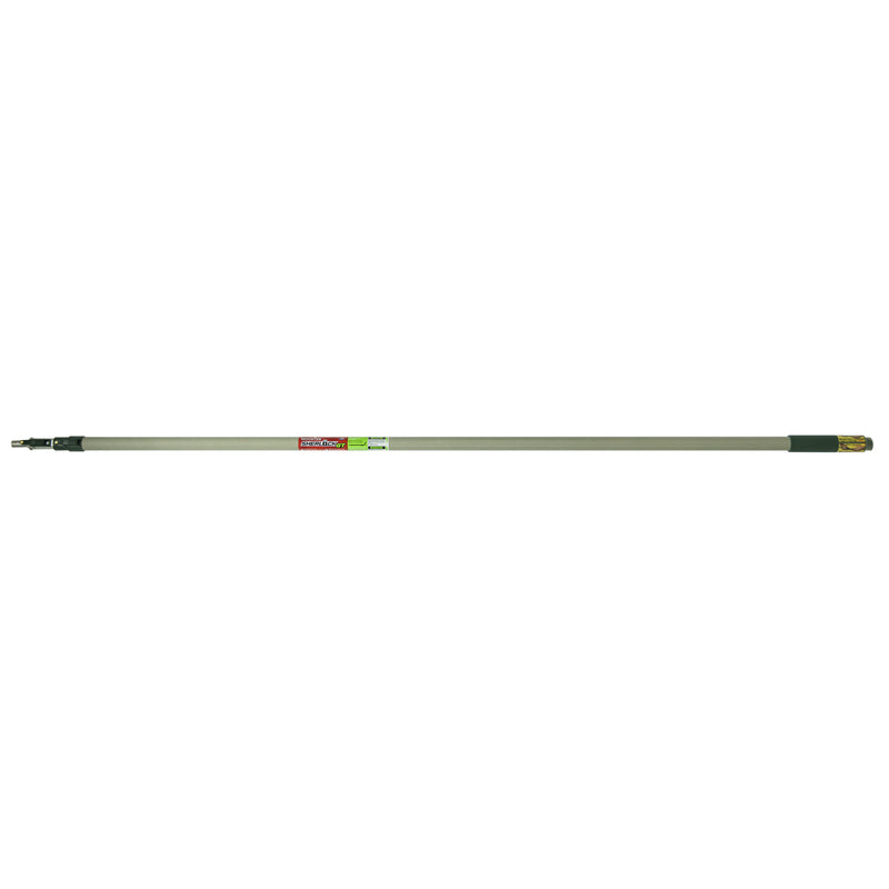 Wooster Sherlock GT Telescoping 12 ft. L X 1 in. D Aluminum/Fiberglass Extension Pole Black/Silver