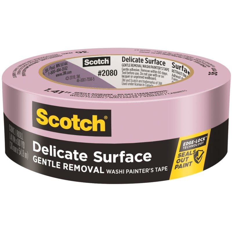 Scotch 1.41 in. W X 60 yd L Purple Medium Strength Painter&