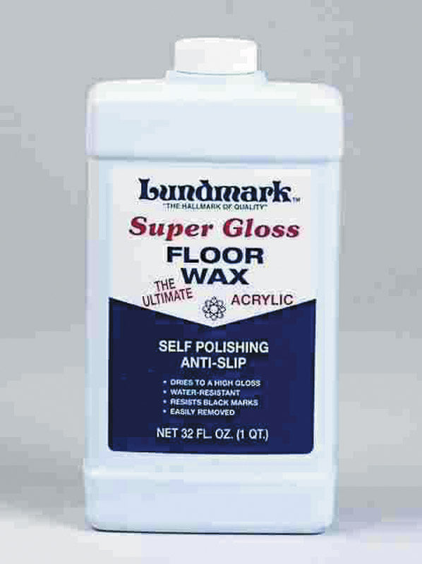 Lundmark Super Gloss Anti-Slip Floor Wax Liquid 32 oz