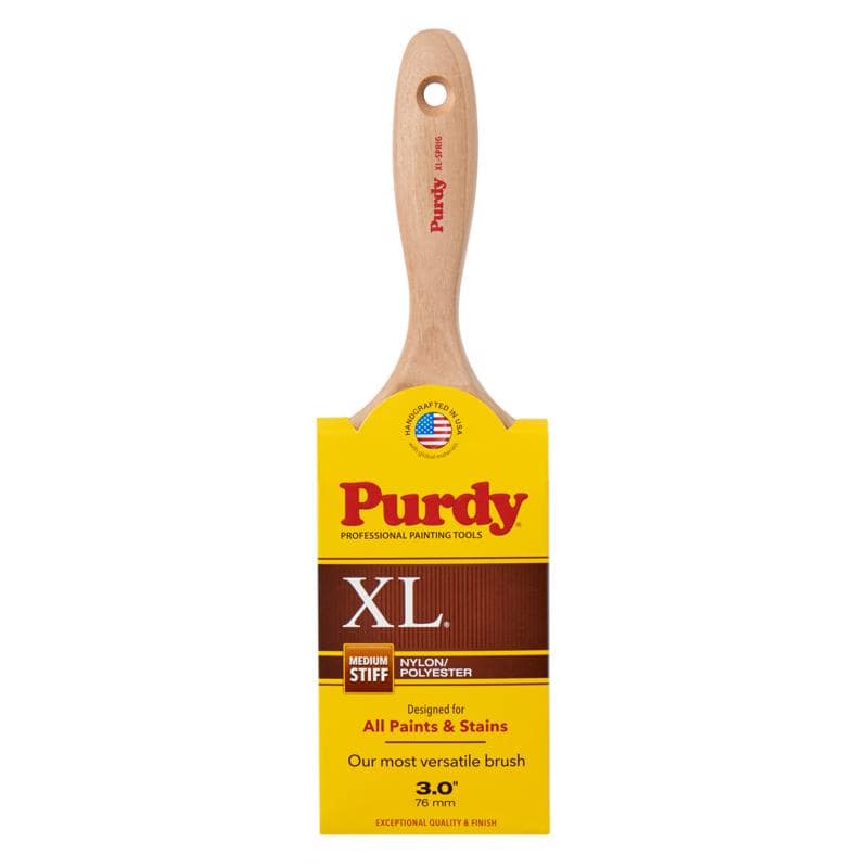 Purdy XL Sprig 3 in. Medium Stiff Flat Trim Paint Brush