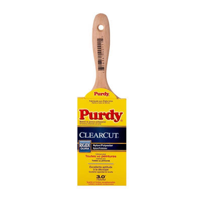 Purdy Clearcut Sprig 3 in. Stiff Flat Trim Paint Brush