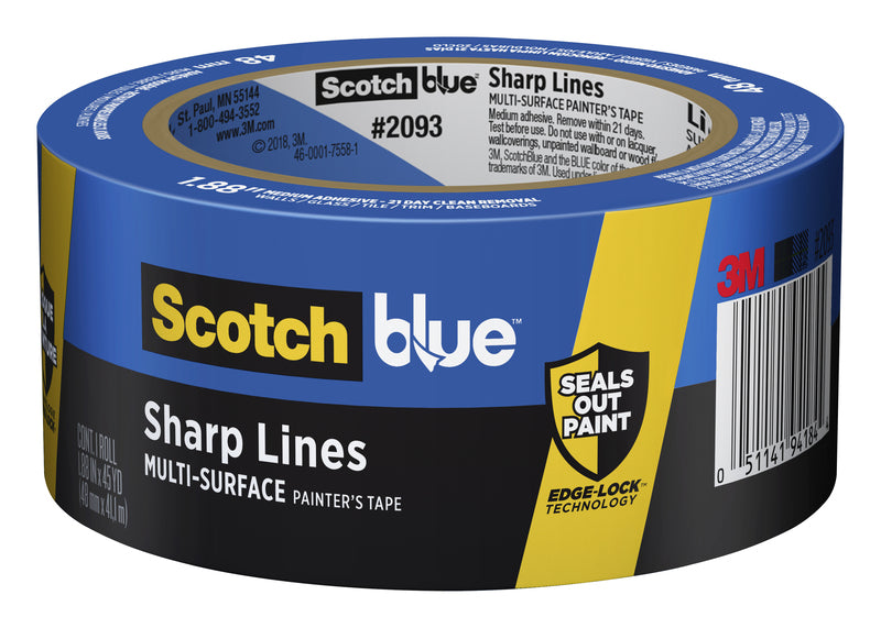 ScotchBlue 1.88 in. W X 60 yd L Blue Medium Strength Painter&