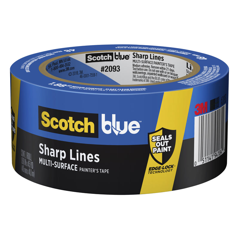 ScotchBlue 1.88 in. W X 60 yd L Blue Medium Strength Painter&