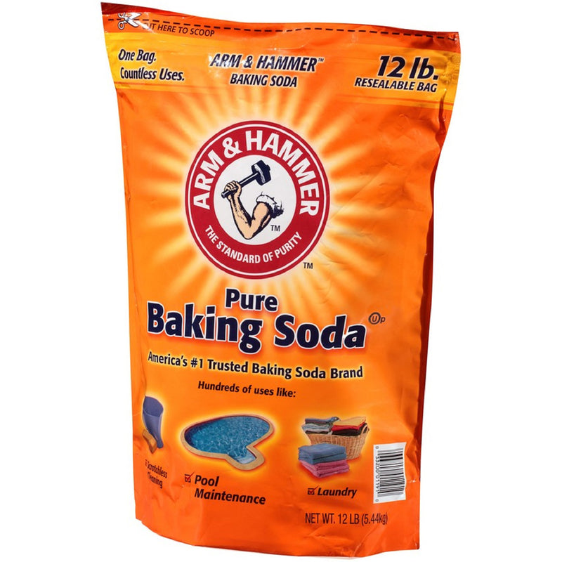 Arm & Hammer Baking Soda No Scent Cleaning Powder 12 lb