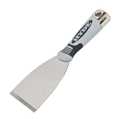 Hyde Pro Stainless 3 in. W Stainless Steel Stiff Scraper