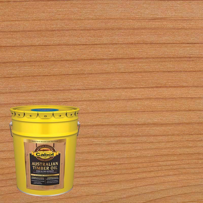 Cabot Low VOC Transparent Natural Oil-Based Australian Timber Oil 5 gal