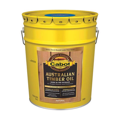 Cabot Low VOC Transparent Natural Oil-Based Australian Timber Oil 5 gal