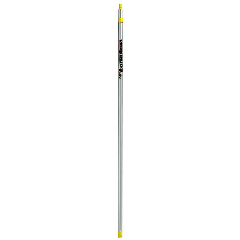 Mr. LongArm Twist-Lok Telescoping 4.3-8.1 ft. L X 1 in. D Aluminum Extension Pole Silver