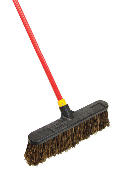 Quickie Bulldozer Palmyra 18 in. Rough Surface Push Broom