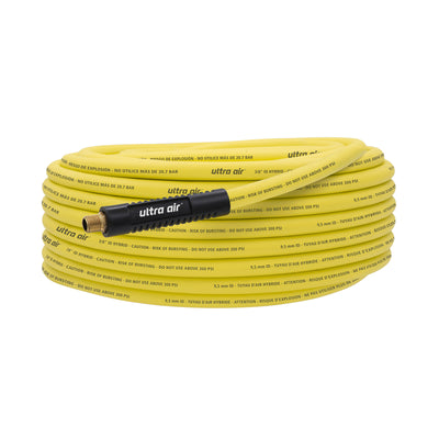 Amflo Ultra Air 100 ft. L X 3/8 in. D Rubber/PVC Hybrid Air Hose 300 psi Green