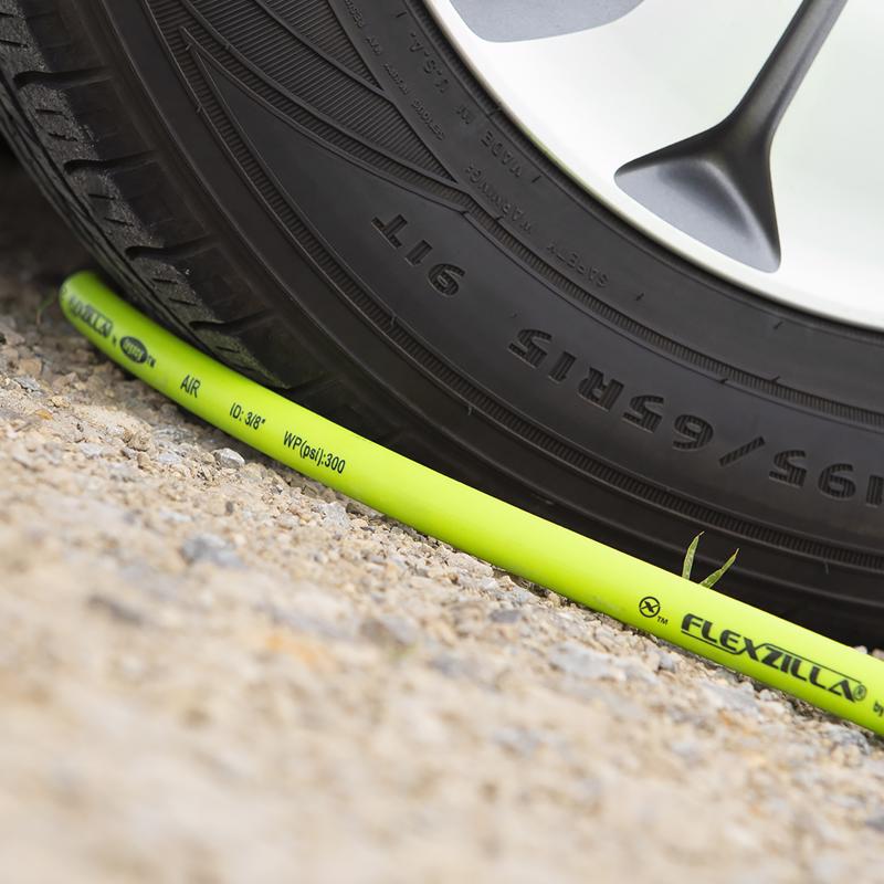 Flexzilla Pro 25 ft. L X 3/8 in. D Hybrid Polymer Air Hose 300 psi Zilla Green