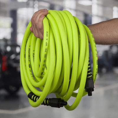 Flexzilla Pro 25 ft. L X 3/8 in. D Hybrid Polymer Air Hose 300 psi Zilla Green