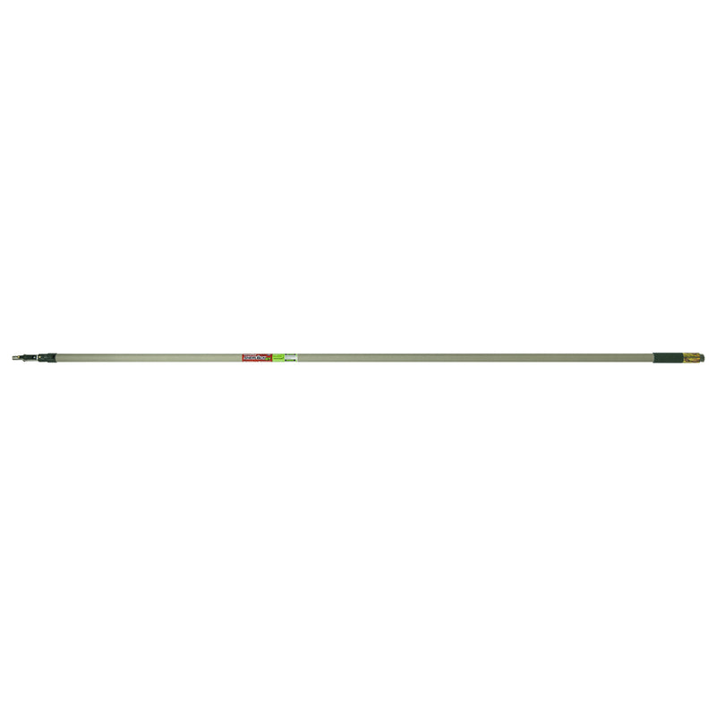 Wooster Sherlock GT Telescoping 8-16 ft. L X 1-7/8 in. D Aluminum/Fiberglass Extension Pole Gray