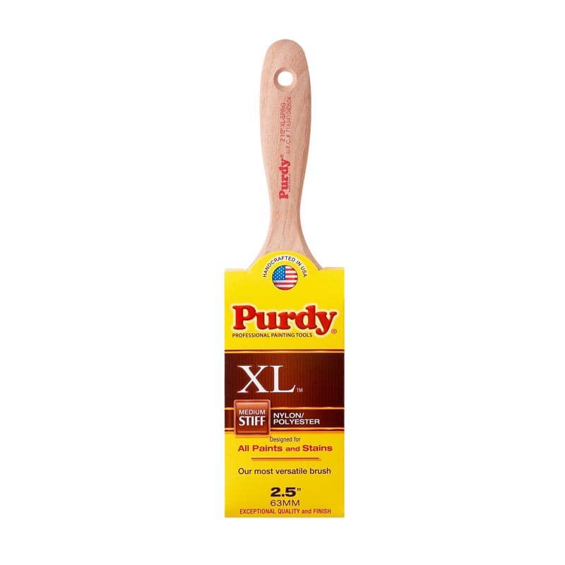 Purdy XL Sprig 2-1/2 in. Medium Stiff Flat Trim Paint Brush