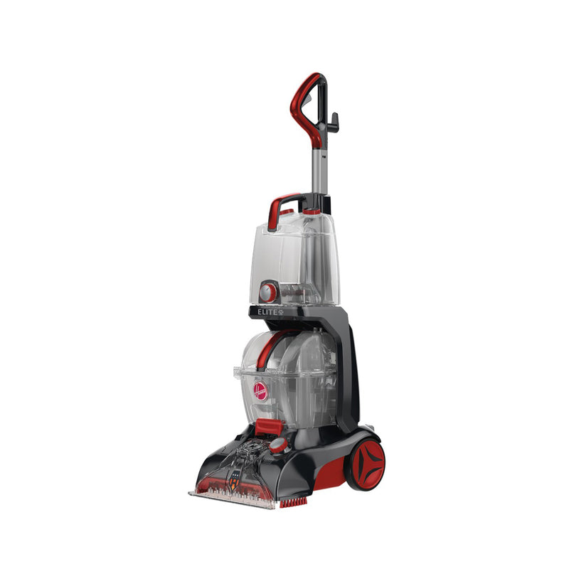 Hoover Power Scrub Elite Bagless Carpet Cleaner 10 amps Standard Red