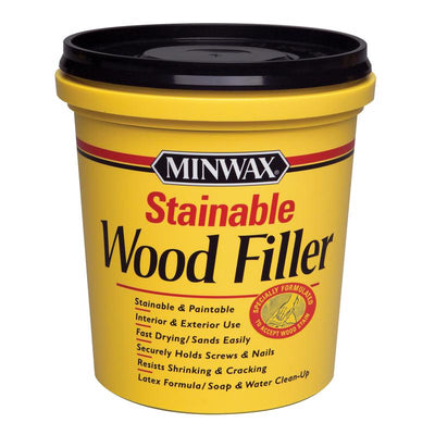 Minwax Stainable Natural Wood Filler 16 oz