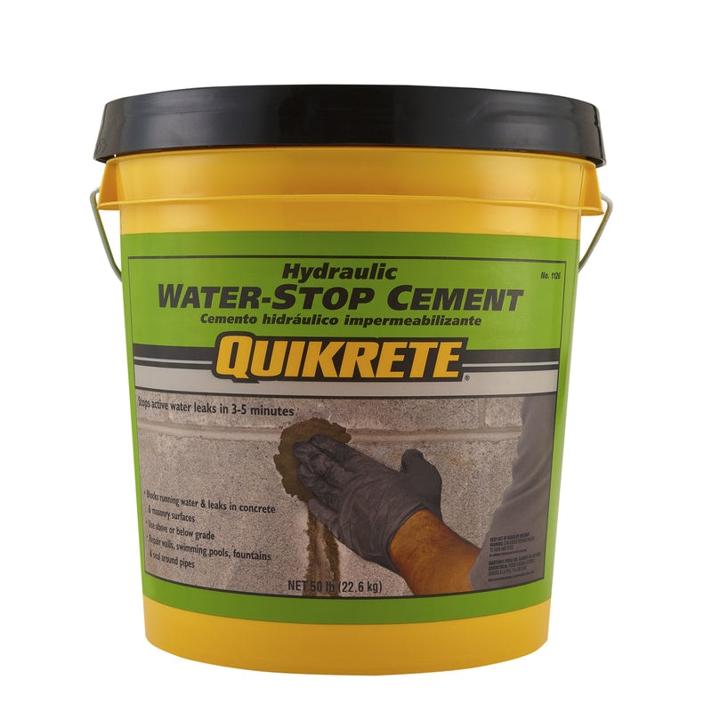 Quikrete Hydraulic Water Stop Cement 50 lb