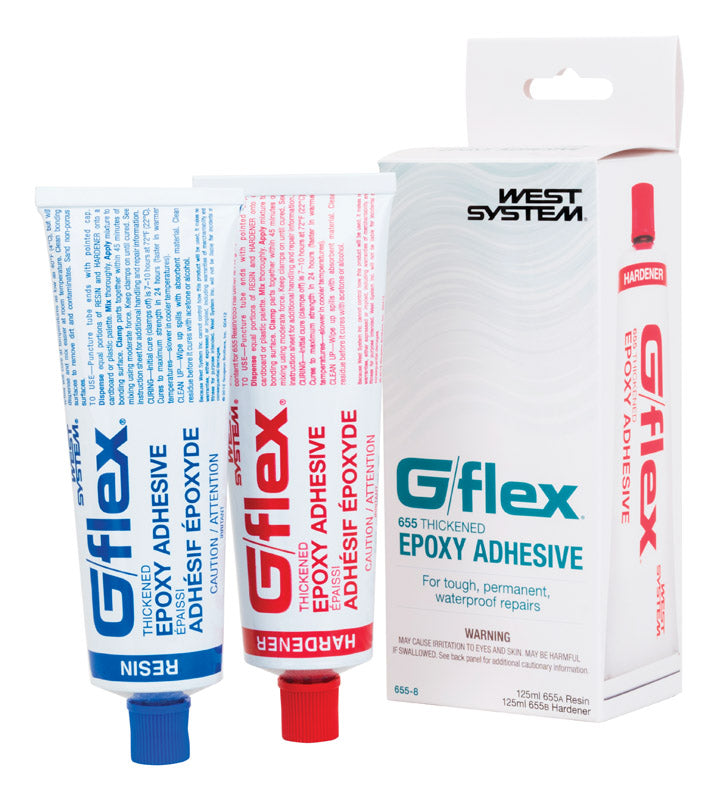 West System G/flex Extra Strength Epoxy Adhesive Kit 2 pk