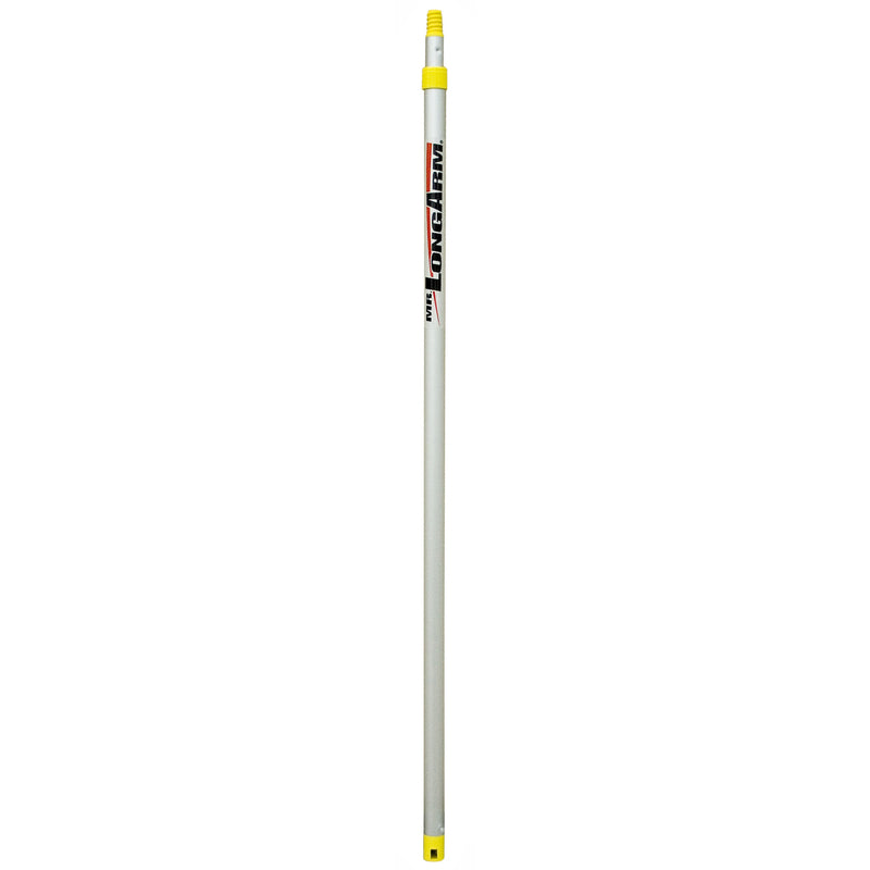 Mr. LongArm Twist-Lok Telescoping 3-6 ft. L X 1 in. D Aluminum Extension Pole Silver