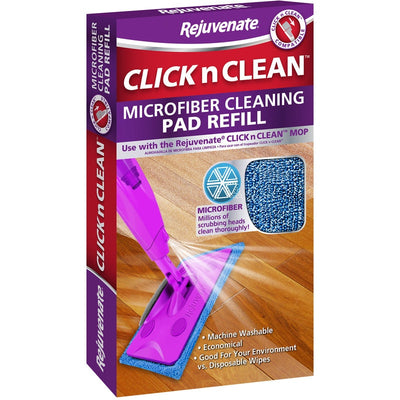 Rejuvenate Click N Clean 17 in. Cleaning Microfiber Refill Pad 1 pk