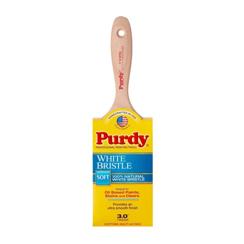 Purdy White Bristle Sprig 3 in. Soft Flat Trim Paint Brush