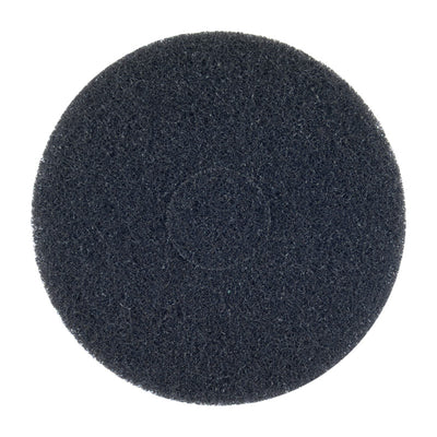 Norton Bear-Tex 18 in. D Aluminum Oxide Floor Pad Black