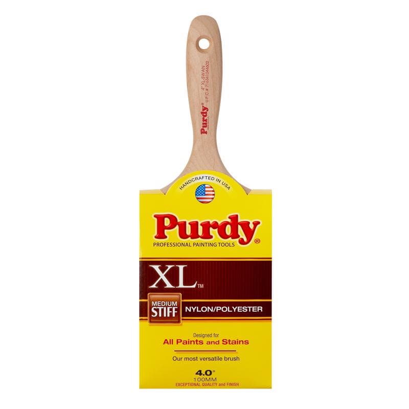 Purdy XL Swan 4 in. Medium Stiff Flat Wall Brush