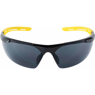 3M Anti-Fog Classic/Sleek Safety Glasses Gray Lens Black/Yellow Frame 1 pc