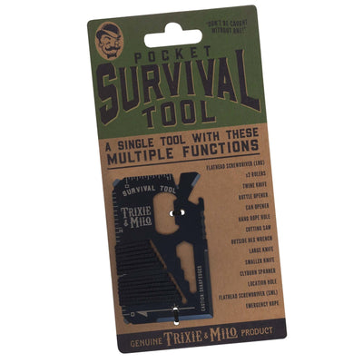 Trixie & Milo Survival Wallet Multi-Tool 1 pc