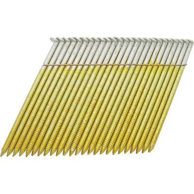 Grip-Rite 3 in. Angled Strip Hot-Dip Galvanized Framing Nails 28 deg 1000 pk