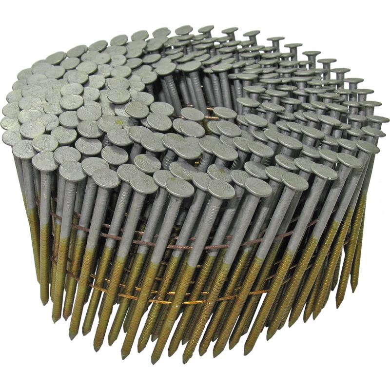 Grip-Rite 3-1/4 in. 11 Ga. Wire Coil Hot-Dip Galvanized Framing Nails 15 deg 2500 pk