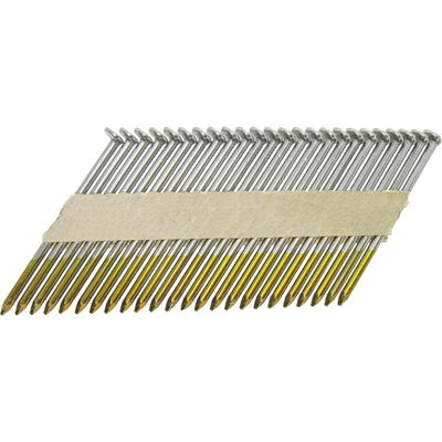 Grip-Rite 3 in. 12 Ga. Angled Strip Bright Framing Nails 30 deg 4000 pk