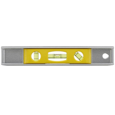 Stanley 9 in. Aluminum Magnetic Torpedo Level 3 vial