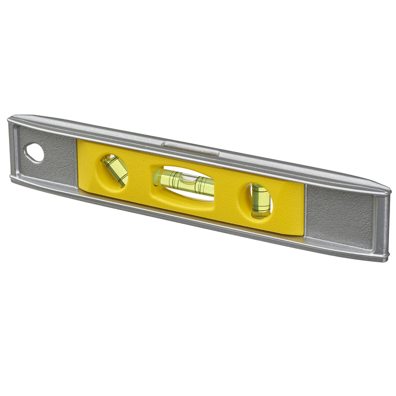 Stanley 9 in. Aluminum Magnetic Torpedo Level 3 vial