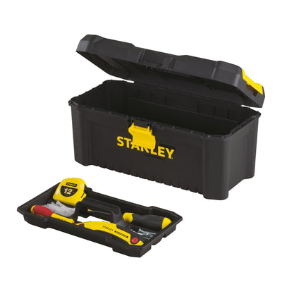 Stanley Essential 16.25 in. Tool Box Black/Yellow