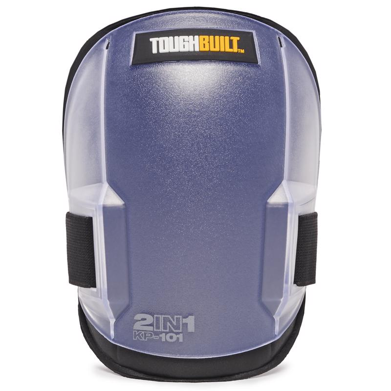 ToughBuilt 7.48 in. L X 5.91 in. W Plastic 2-in-1 Knee Pads Gray One Size Fits All