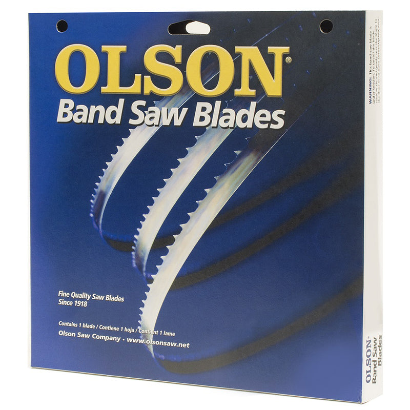 Olson 93.5 in. L X 0.5 in. W Carbon Steel Band Saw Blade 3 TPI Hook teeth 1 pk