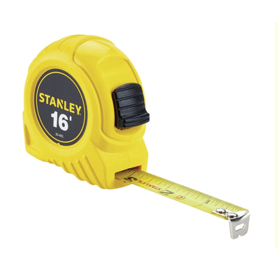 Stanley 16 ft. L X 0.75 in. W Tape Measure 1 pk