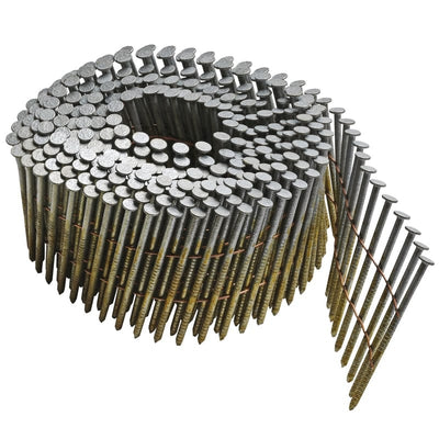 Bostitch 2-3/16 in. 11 Ga. Angled Coil Galvanized Siding Nails 15 deg 3600 pk