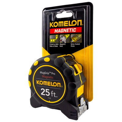 Komelon MagGrip Pro 25 ft. L X 1 in. W Magnetic Tape Measure 1 pk