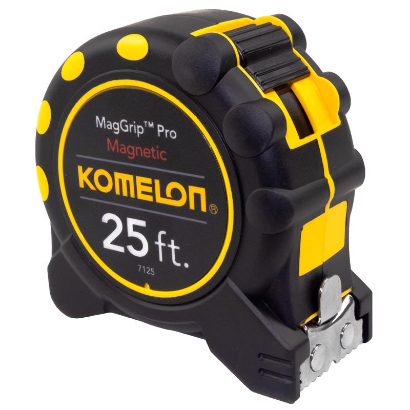 Komelon MagGrip Pro 25 ft. L X 1 in. W Magnetic Tape Measure 1 pk