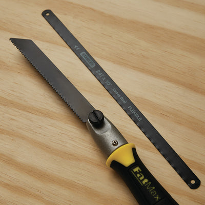 Stanley FatMax 6 in. Carbon Steel Multi Hand Saw 10 and 24 TPI 3 pc